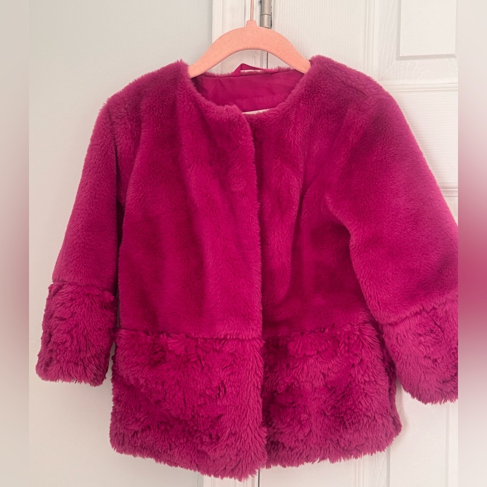 Show-stopping Pink Fur Jacket